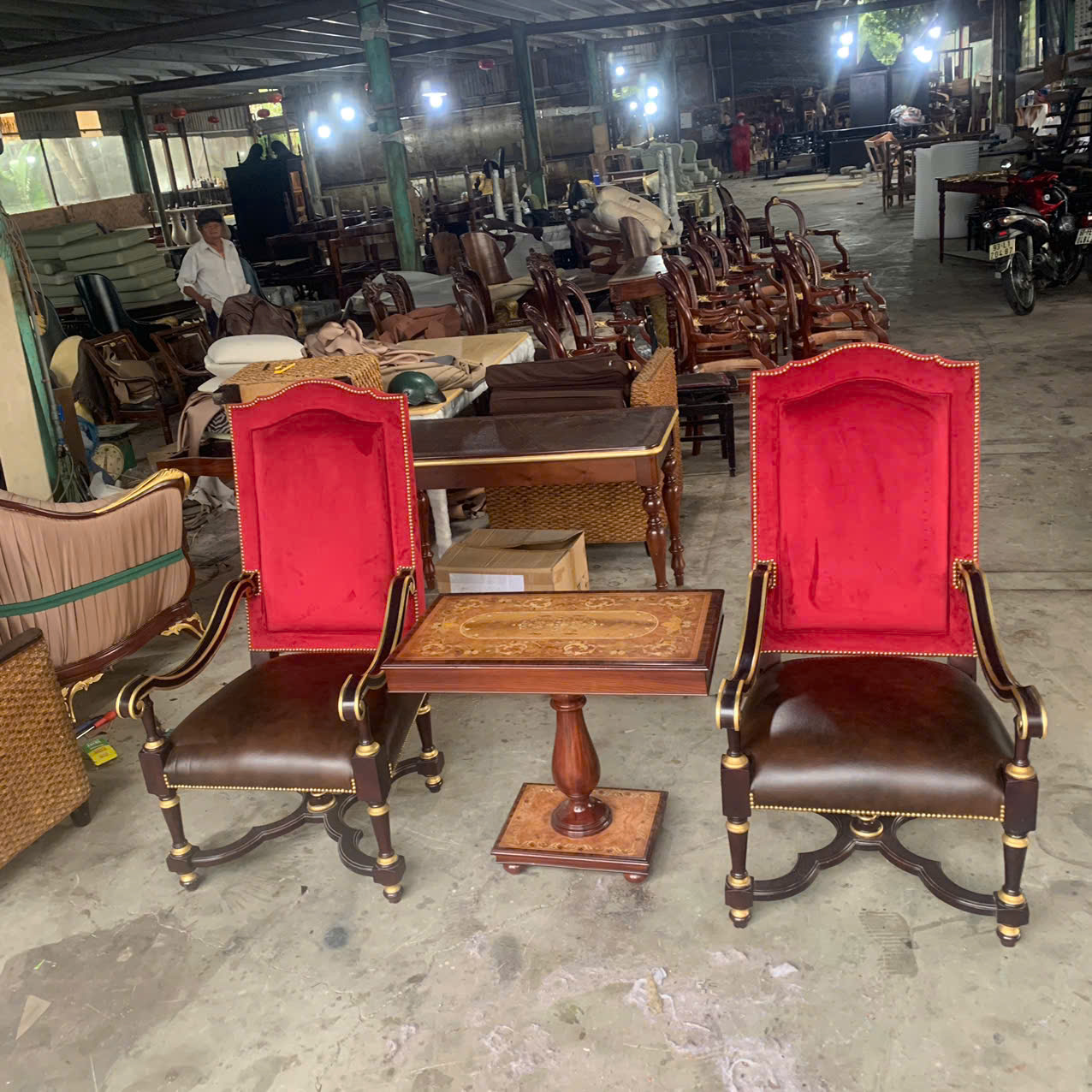 GHẾ CỔ ĐIỂN LOUIS 14